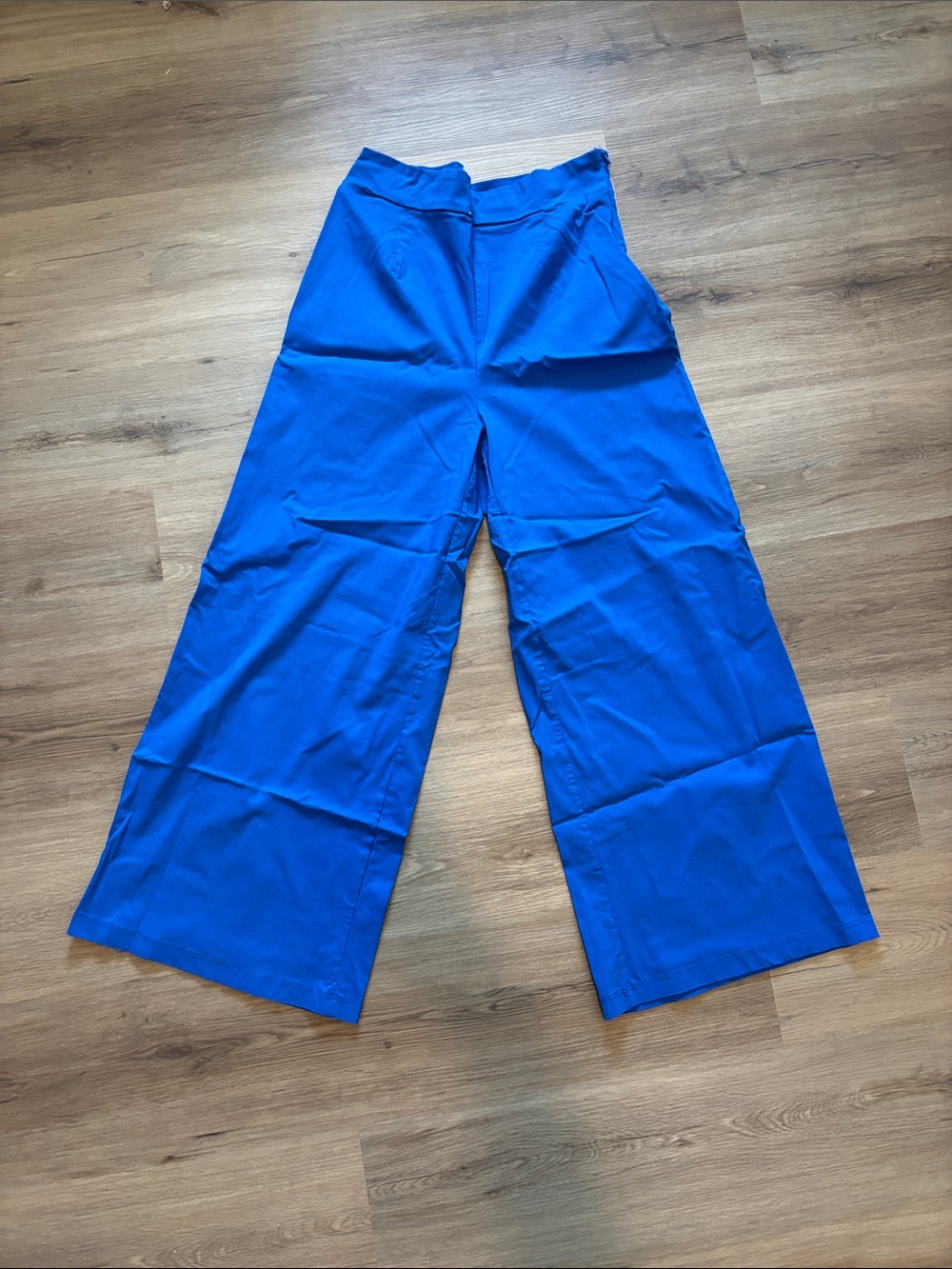 Weissman Royal Blue Wide-Leg Pants